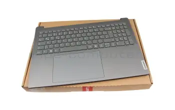 5CB1N62229 Original Lenovo Tastatur inkl. Topcase DE (deutsch) grau/grau mit Backlight