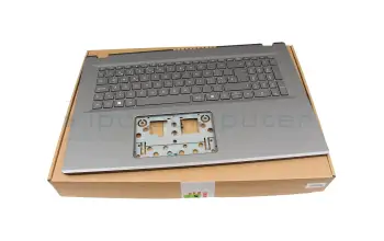 6B.J02N8.019 Original Acer Tastatur inkl. Topcase CH (schweiz) grau/grau mit Backlight