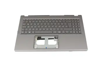 6B.JDEN2.014 Original Acer Tastatur inkl. Topcase DE (deutsch) grau/grau mit Backlight