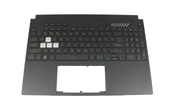 90NR0951-R31US1 Original Asus Tastatur inkl. Topcase US (englisch) schwarz/transparent/schwarz mit Backlight