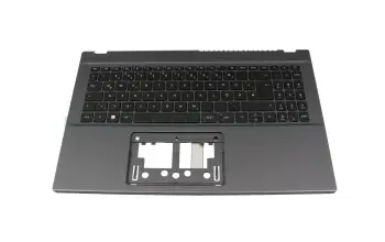 6B.QGCN7.011 Original Acer Tastatur inkl. Topcase DE (deutsch) schwarz/schwarz mit Backlight