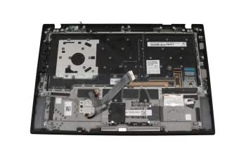 102-16F56LHCO1C Original Lenovo Tastatur inkl. Topcase ES (spanisch) schwarz/schwarz mit Backlight und Mouse-Stick