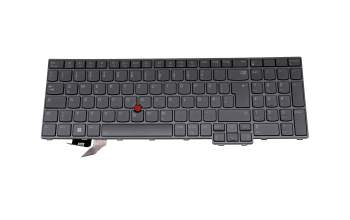 102-21G86LHB01 Original Lenovo Tastatur DE (deutsch) grau mit Backlight und Mouse-Stick