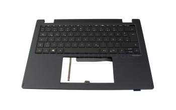 12F240H7601 Original Acer Tastatur inkl. Topcase DE (deutsch) schwarz/schwarz mit Backlight