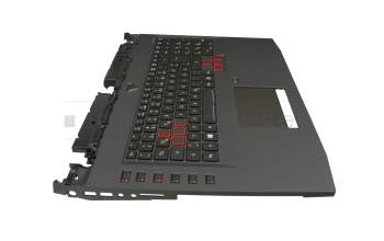13N0-F4A0801 0A Original Acer Tastatur inkl. Topcase DE (deutsch) schwarz/schwarz mit Backlight