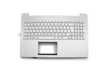 13N0-P9A0841 Original Asus Tastatur inkl. Topcase PO (portugiesisch) silber/silber mit Backlight