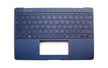 13N0-UWA0311 Original Asus Tastatur inkl. Topcase DE (deutsch) blau mit Backlight