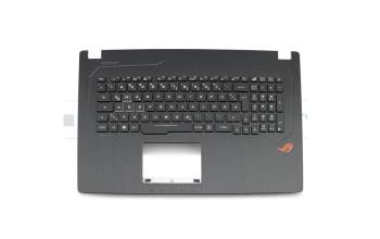 13N1-0XP0C11 Original Asus Tastatur inkl. Topcase DE (deutsch) schwarz/schwarz mit Backlight RGB