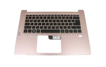 13N1-20A0E01 Original Acer Tastatur inkl. Topcase DE (deutsch) schwarz/pink mit Backlight