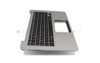 13N1-34A0811 Original Asus Tastatur inkl. Topcase SP (spanisch) schwarz/silber mit Backlight
