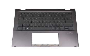 13N1-A0A0101 Original Asus Tastatur inkl. Topcase DE (deutsch) grau/grau mit Backlight (Gun Metal Grey)