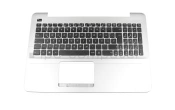 13NB0622AP0412 Original Asus Tastatur inkl. Topcase DE (deutsch) silber/silber