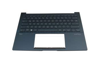 13NB11R0M08011 Original Asus Tastatur inkl. Topcase DE (deutsch) blau/blau mit Backlight