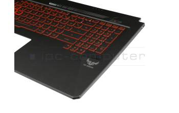 13NBR00Z1AP0101 Original Asus Tastatur inkl. Topcase DE (deutsch) schwarz/rot/schwarz mit Backlight