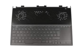 13NR0101P01111-1 Original Asus Tastatur inkl. Topcase DE (deutsch) schwarz/schwarz mit Backlight