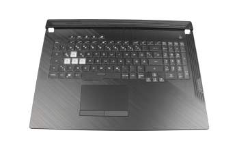 13NR01Q3AP0301 Original Asus Tastatur inkl. Topcase DE (deutsch) schwarz/schwarz mit Backlight - ohne Keystone-Schacht -