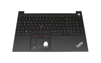 14354467 Original Lenovo Tastatur inkl. Topcase DE (deutsch) schwarz/schwarz mit Backlight und Mouse-Stick