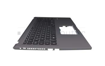1KAHZZG010H Original Asus Tastatur inkl. Topcase DE (deutsch) schwarz/grau