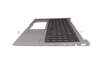 1KAHZZU033W Original Asus Tastatur inkl. Topcase US (englisch) schwarz/grau mit Backlight