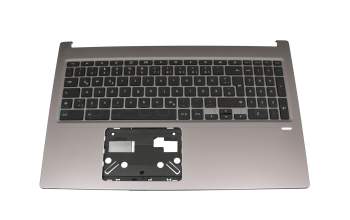1KAJZZG061P Original Acer Tastatur inkl. Topcase DE (deutsch) schwarz/grau mit Backlight