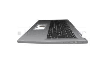 25150029KA01 Original Acer Tastatur inkl. Topcase DE (deutsch) schwarz/silber