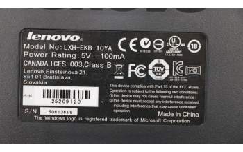 Lenovo 25209120 Sunrex EKB-10YA (Nordic) B-S USB KB-LVT8