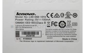 Lenovo 25209165 DT_KYB Sunrex EKB-10YA(HG) W-Silk USB KB