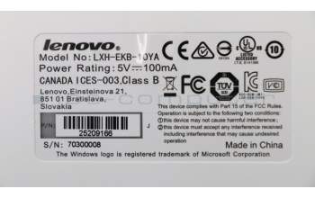 Lenovo 25209166 DT_KYB Sunrex EKB-10YA(BG) W-Silk USB KB