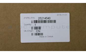 Lenovo 25214540 DT_KYB US-T5G1-JME-BlackeyBlackFrame-KBD