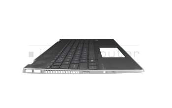 2H-BBKCHW63111 Original HP Tastatur inkl. Topcase CH (schweiz) schwarz/schwarz mit Backlight