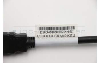 Lenovo KabelLX 200mmHDMI to DVI-D-S cable(R) für Lenovo ThinkCentre M710T (10M9/10MA/10NB/10QK/10R8)