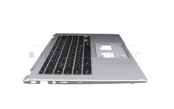 33747551 Original Acer Tastatur inkl. Topcase DE (deutsch) schwarz/silber
