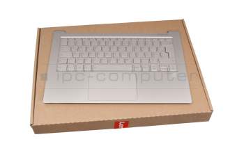 3390-001 Original Lenovo Tastatur inkl. Topcase DE (deutsch) silber/silber mit Backlight