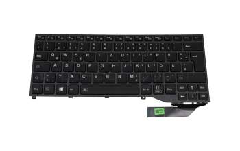 34053583 Original Fujitsu Tastatur DE (deutsch) schwarz mit Backlight