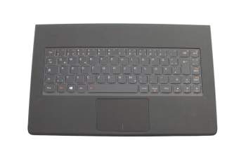 35039216 Original Medion Tastatur inkl. Topcase DE (deutsch) schwarz/schwarz mit Backlight