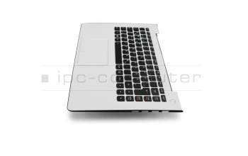 35040822 Original Medion Tastatur inkl. Topcase DE (deutsch) schwarz/weiß mit Backlight