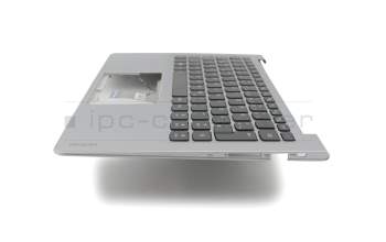 35046441 Original Medion Tastatur inkl. Topcase DE (deutsch) schwarz/silber mit Backlight