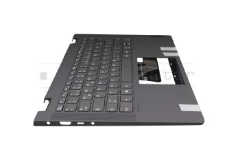 433.0K108 0011 Original Lenovo Tastatur inkl. Topcase DE (deutsch) dunkelgrau/grau (platinum grey)