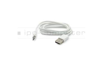USB-C Daten- / Ladekabel weiß 0,85m für Asus ZenFone 3 (ZE520KL)