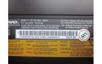 Lenovo 45N1011 BATRYO LGC Nozomi 9cell