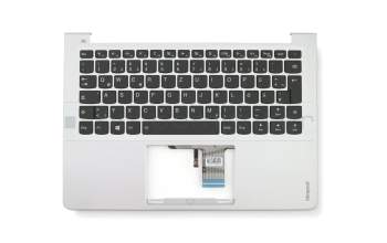 460.07D03.0015 Original Lenovo Tastatur inkl. Topcase DE (deutsch) schwarz/silber mit Backlight
