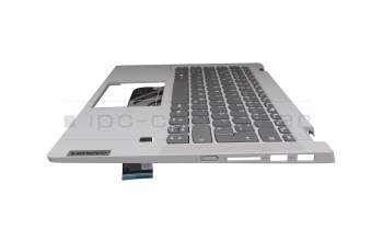 460.0MD0B.0001 Original Lenovo Tastatur inkl. Topcase DE (deutsch) grau/grau