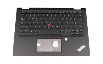 46K.0G1CS.0173 Original Lenovo Tastatur inkl. Topcase DE (deutsch) schwarz/schwarz mit Backlight und Mouse-Stick