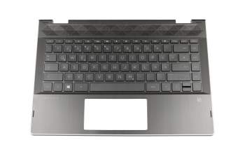 46M.0E8CS.0003 Original HP Tastatur inkl. Topcase DE (deutsch) schwarz/schwarz mit Backlight