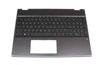 46M0GFCS0031 Original HP Tastatur inkl. Topcase DE (deutsch) schwarz/schwarz