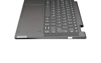 51CQ06P05XN Original Lenovo Tastatur inkl. Topcase DE (deutsch) grau/grau mit Backlight