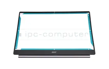 60.HJEN8.003 Original Acer Displayrahmen 35,6cm (14 Zoll) schwarz-grau