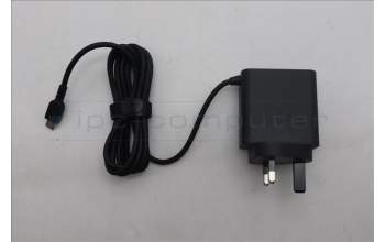 Lenovo 5A11J75655 Lenovo AC_ADAPTER, USB-C, 65W, 2P, Black, UK