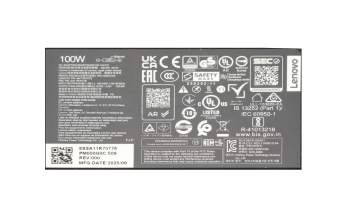 5A11R70778 Original Lenovo Netzteil 100,0 Watt große Bauform