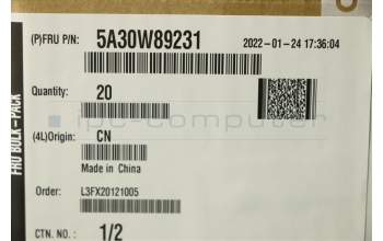 Lenovo 5A30W89231 Antenne Fru,17L FR ANT_LUX